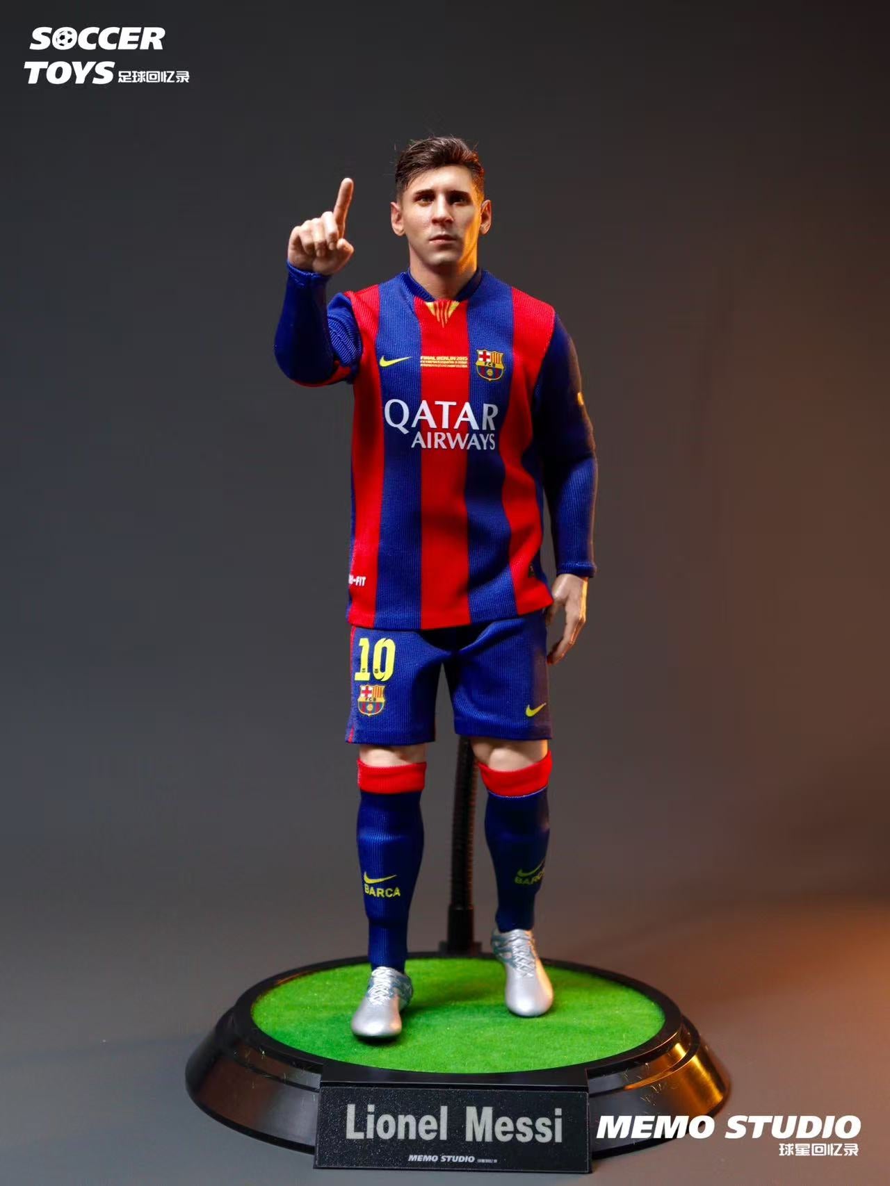 Memo Studio Soccer Memoir Series Custom 1/6 Lionel Messi FC Barcelona 14-15 Season Figure