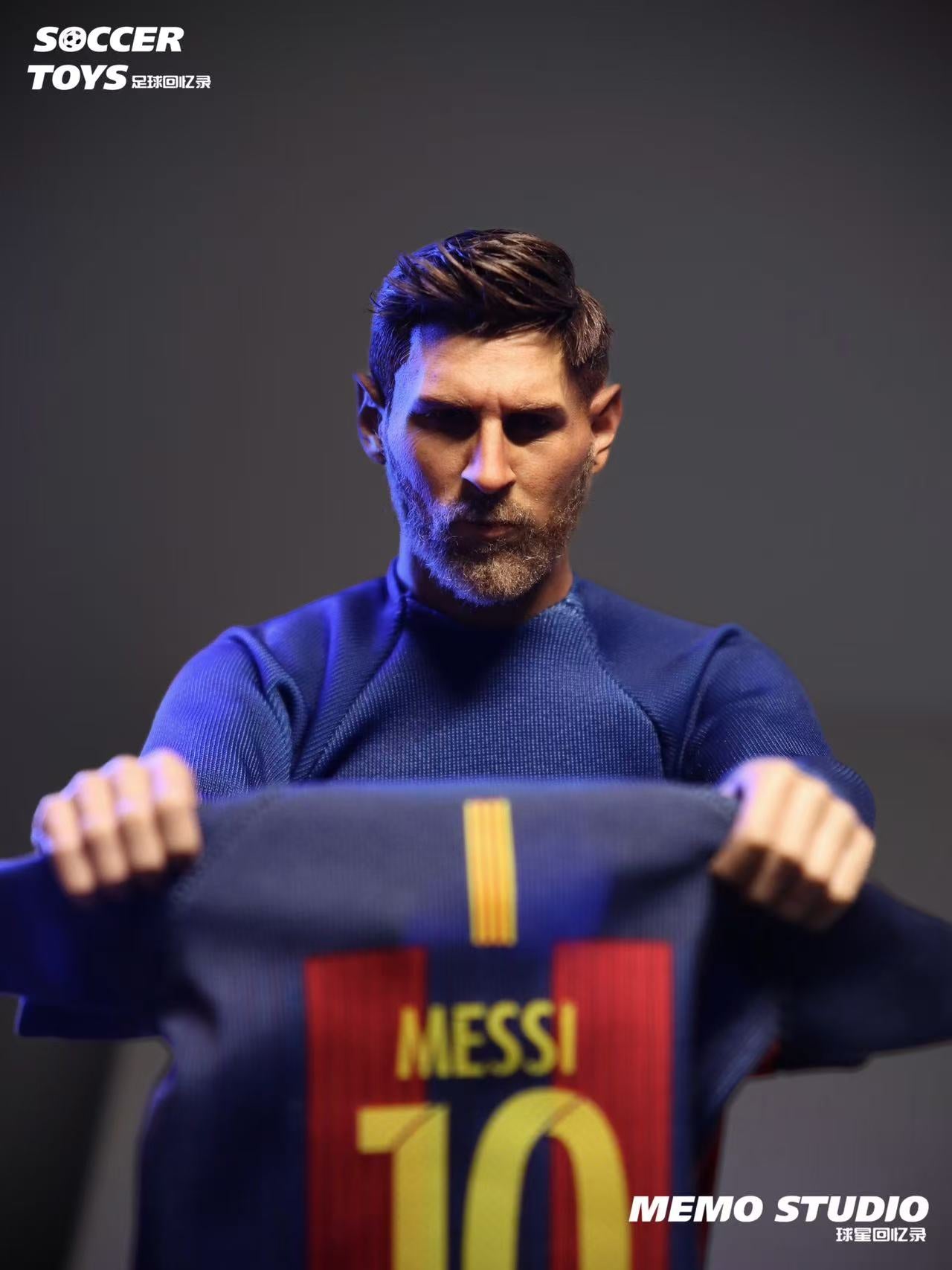 Memo Studio Soccer Memoir Custom 1/6 Lionel Messi FC Barcelona Figure