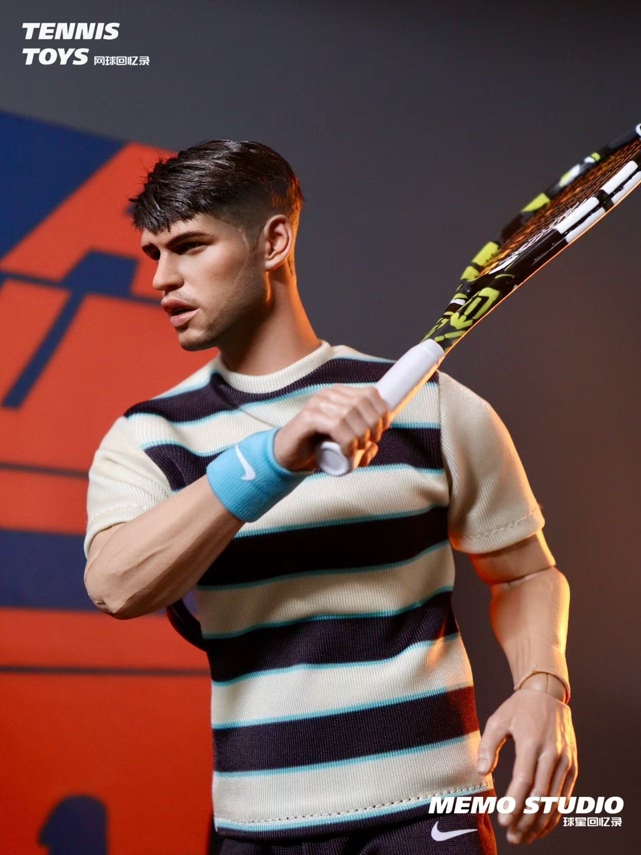 Memo studio1/6 Carlos Alcaraz Figure – 2025 Roland Garros Champion Edition