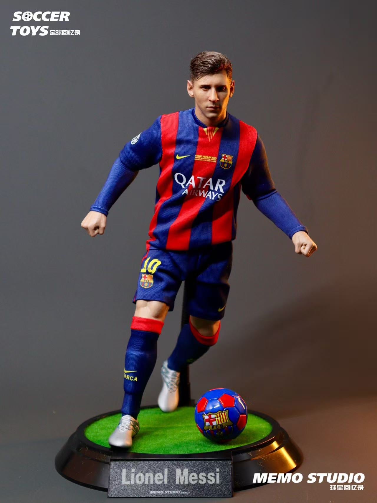 Memo Studio Soccer Memoir Series Custom 1/6 Lionel Messi FC Barcelona 14-15 Season Figure