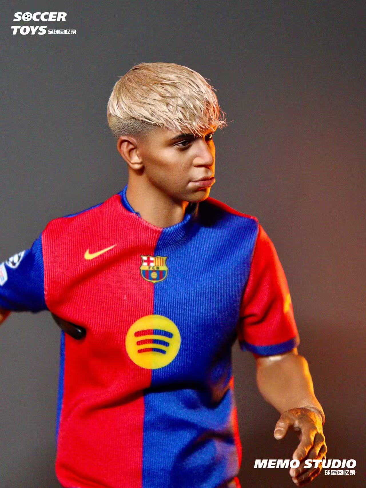 Memo Studio 1/6 Lamine Yamal (Rooted Hair) Figure Set – FC Barcelona UCL Edition