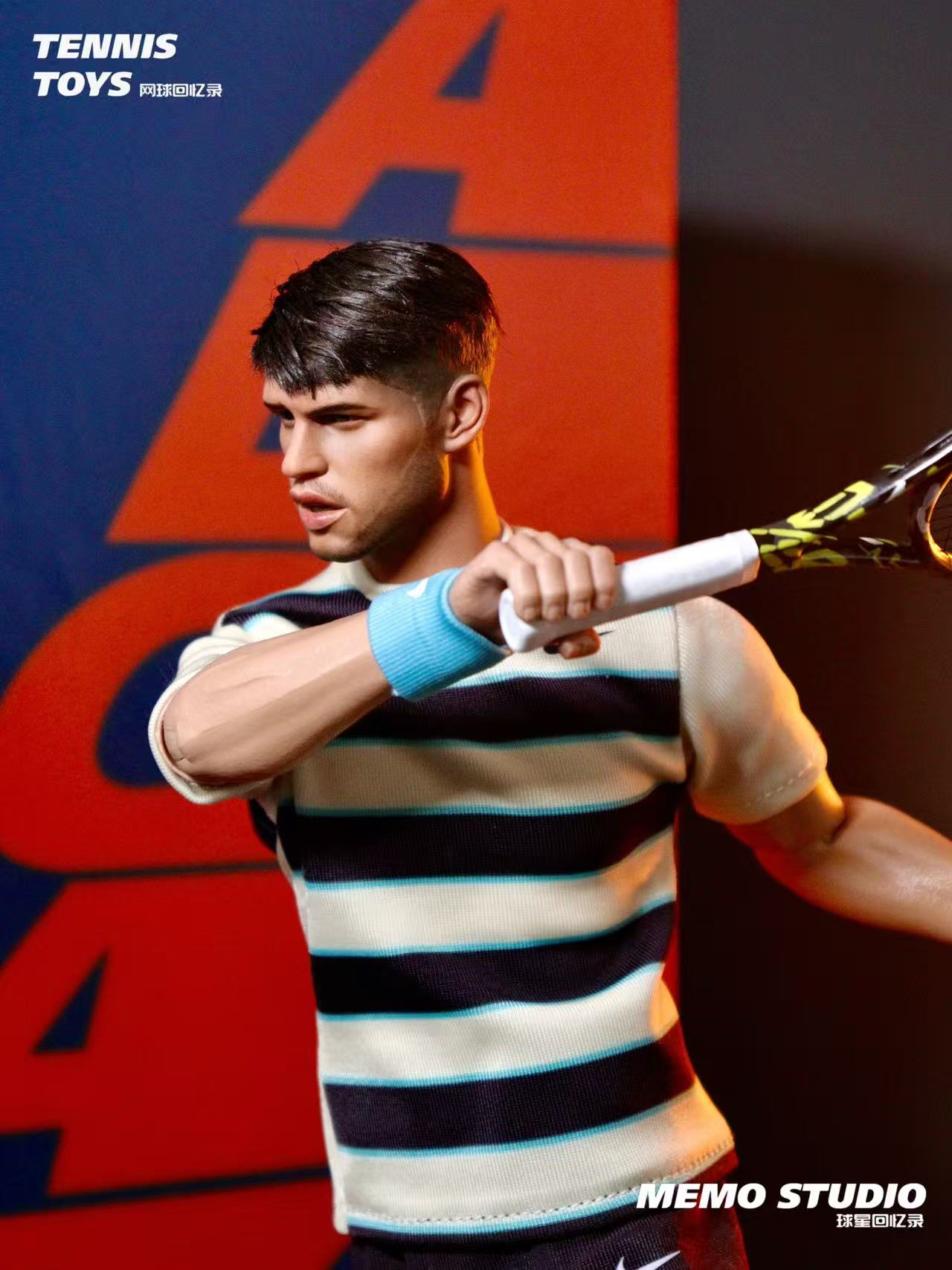 Memo studio1/6 Carlos Alcaraz Figure – 2025 Roland Garros Champion Edition
