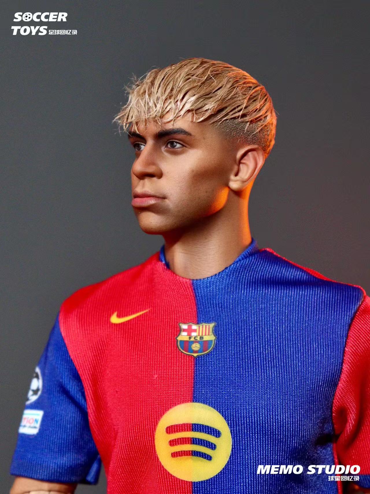 Memo Studio 1/6 Lamine Yamal (Rooted Hair) Figure Set – FC Barcelona UCL Edition