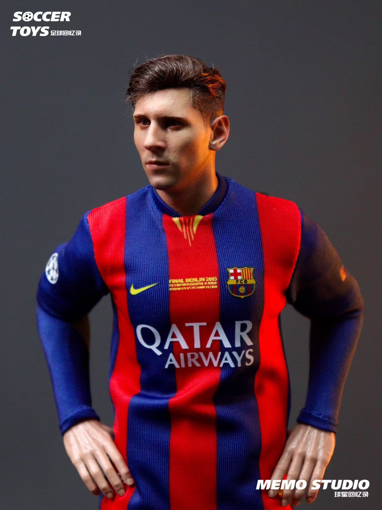 Memo Studio Soccer Memoir Series Custom 1/6 Lionel Messi FC Barcelona 14-15 Season Figure