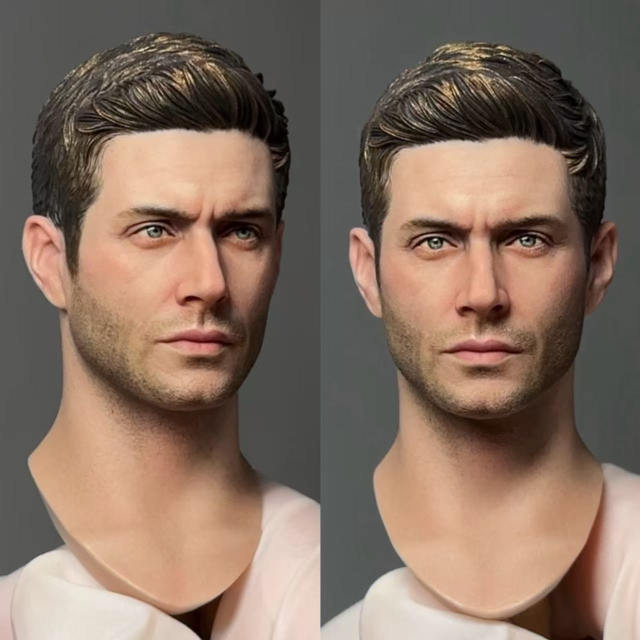 Unpainted Supernatural β Dean Winchester 1/6 Head Sculpt Preorder
