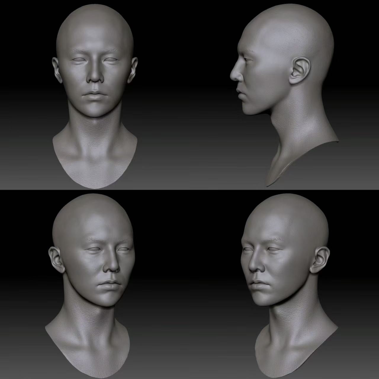 G-Dragon (지드래곤) 1/6 scale head sculpt 