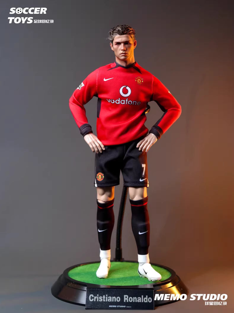 Memo studio 1/6 Cristiano Ronaldo “Young CR7” Custom Figure – Manchester United Edition