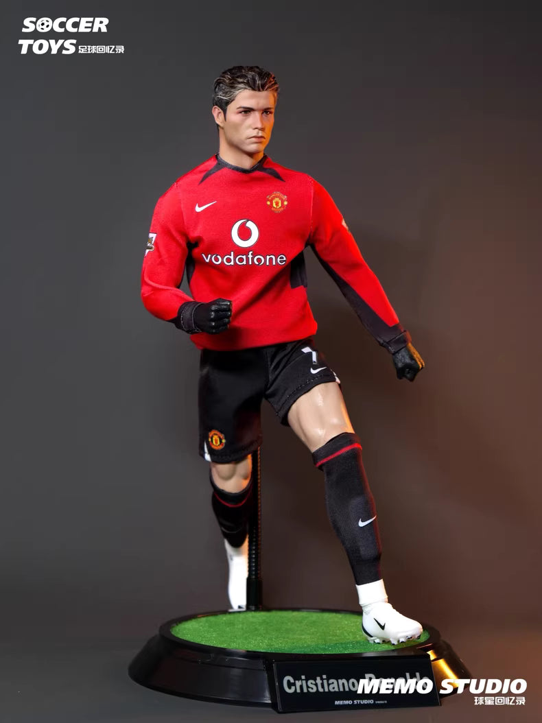 Memo studio 1/6 Cristiano Ronaldo “Young CR7” Custom Figure – Manchester United Edition
