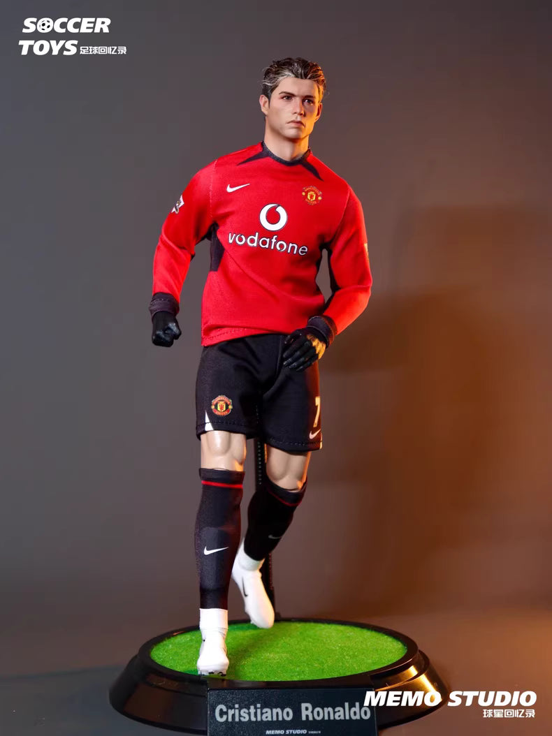 Memo studio 1/6 Cristiano Ronaldo “Young CR7” Custom Figure – Manchester United Edition