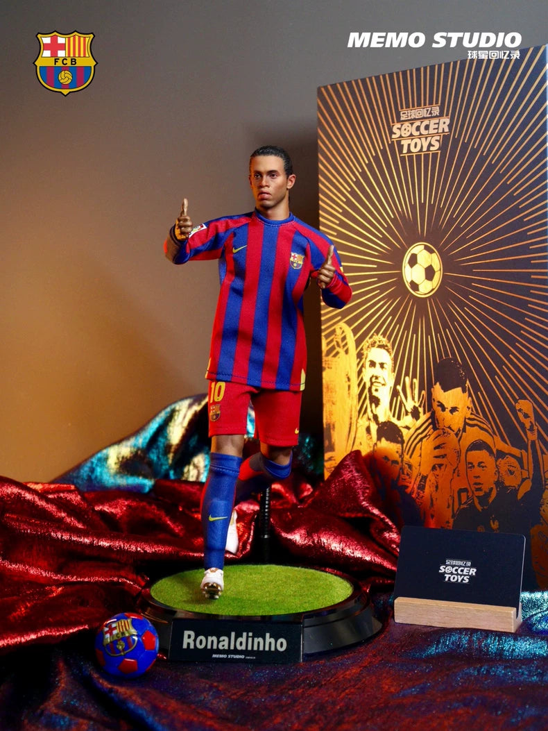 Memo Studio Original 1/6 Ronaldinho Figure Set