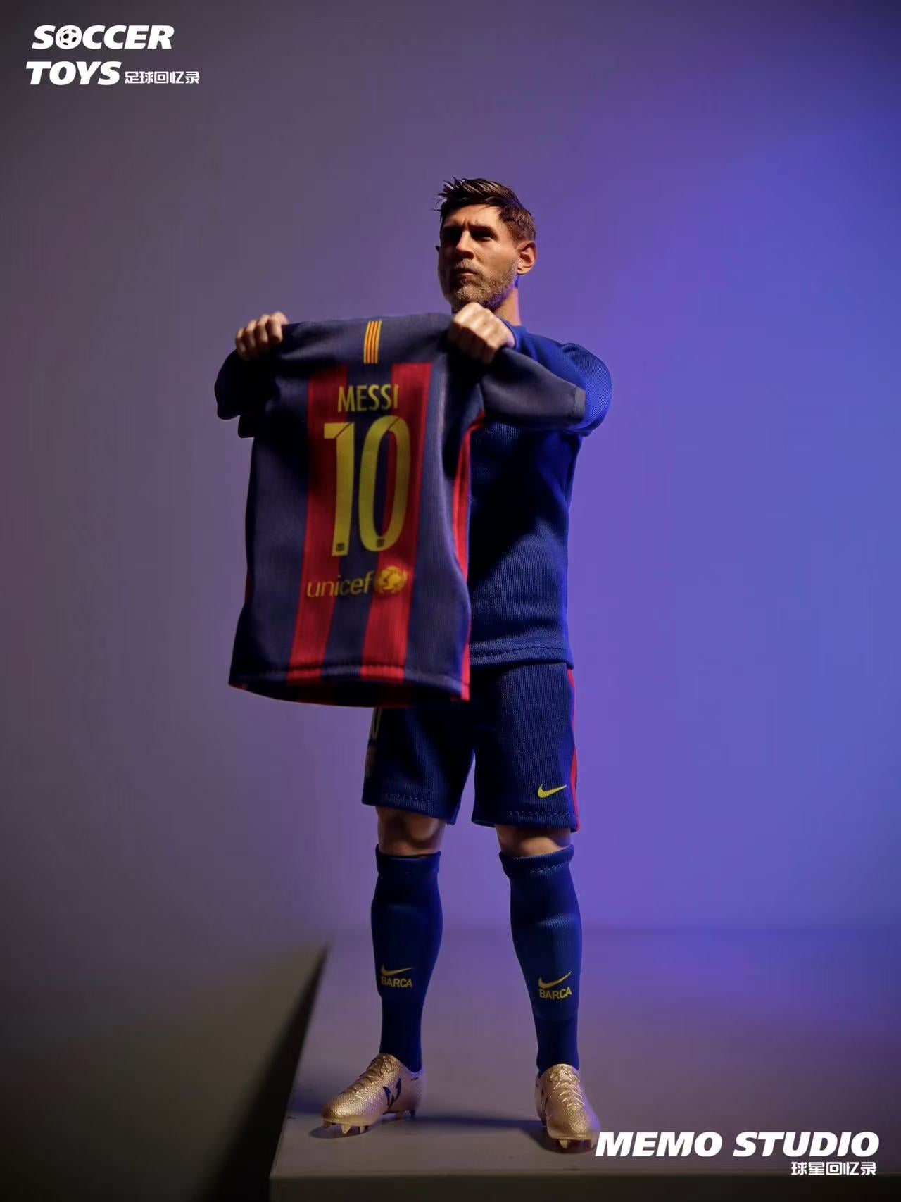 Memo Studio Soccer Memoir Custom 1/6 Lionel Messi FC Barcelona Figure