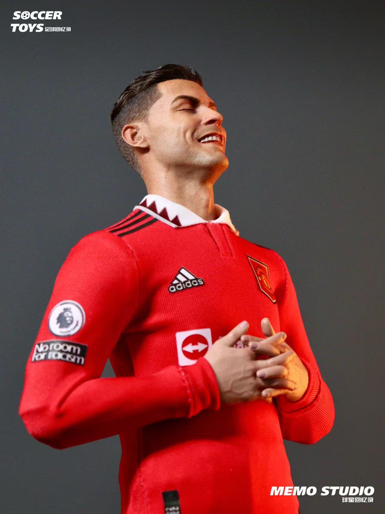 Memo Studio Soccer Memoir Custom 1/6 Cristiano Ronaldo Meditation Celebration Figure