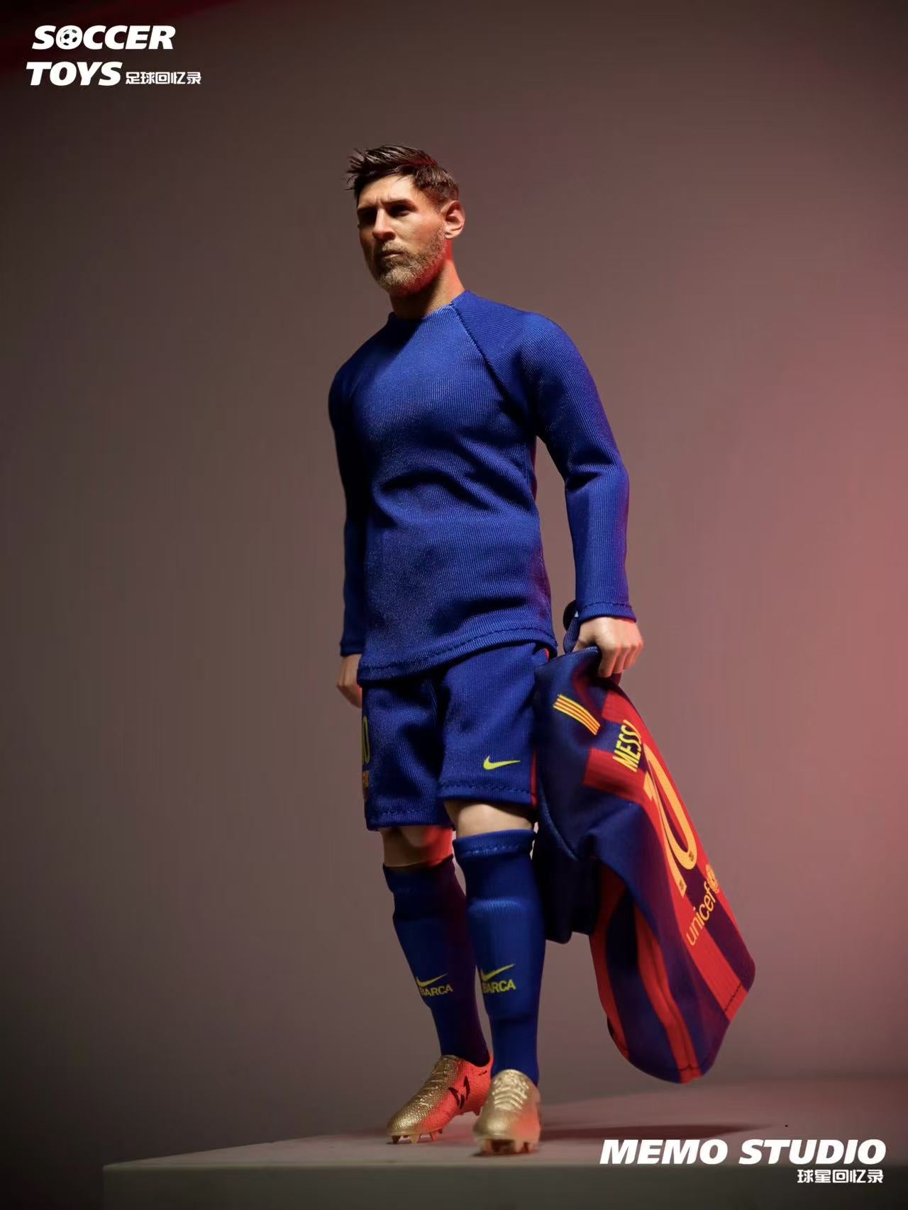 Memo Studio Soccer Memoir Custom 1/6 Lionel Messi FC Barcelona Figure