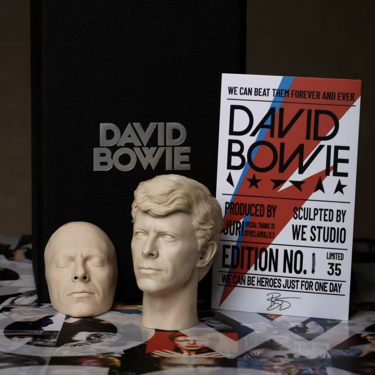 David Bowie | 1/6 Custom Headsculpt Set