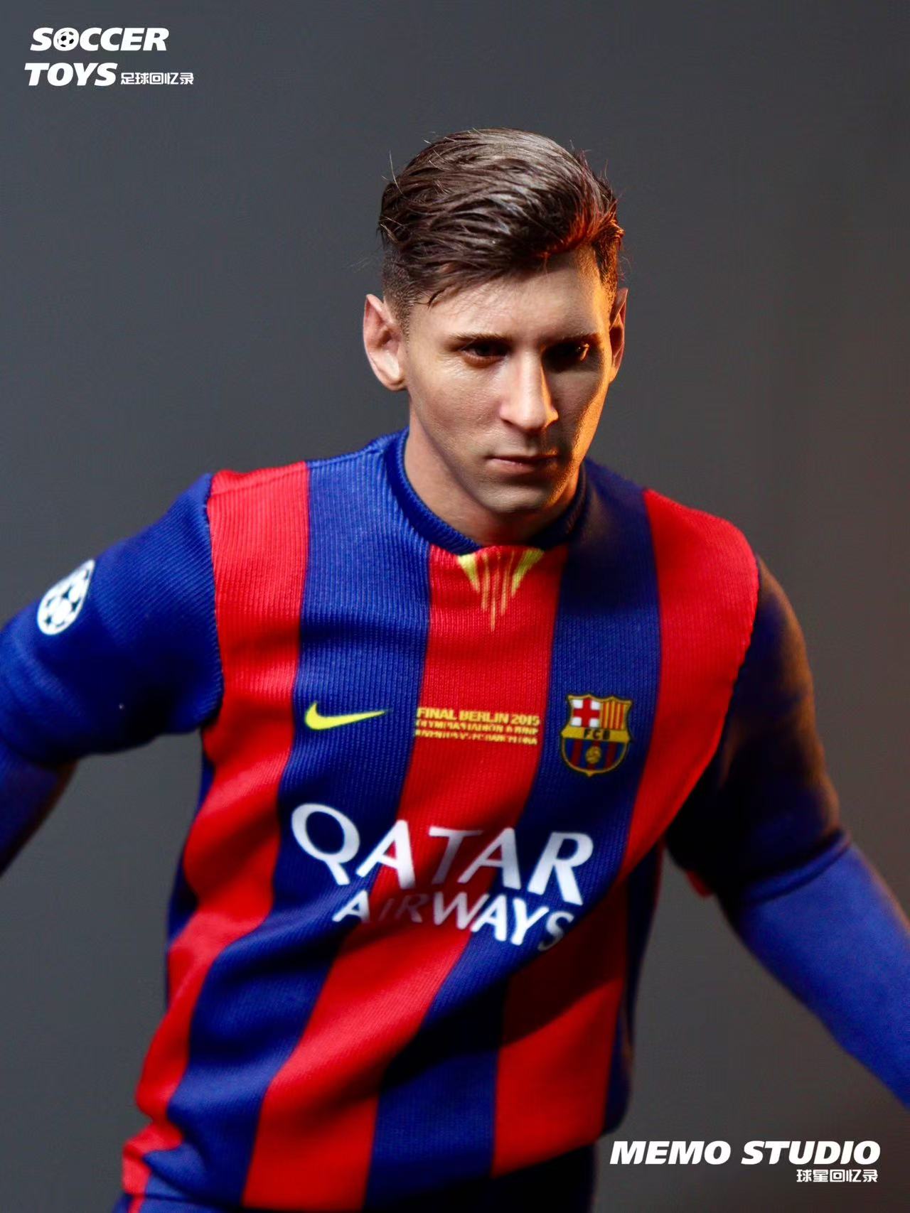 Memo Studio Soccer Memoir Series Custom 1/6 Lionel Messi FC Barcelona 14-15 Season Figure