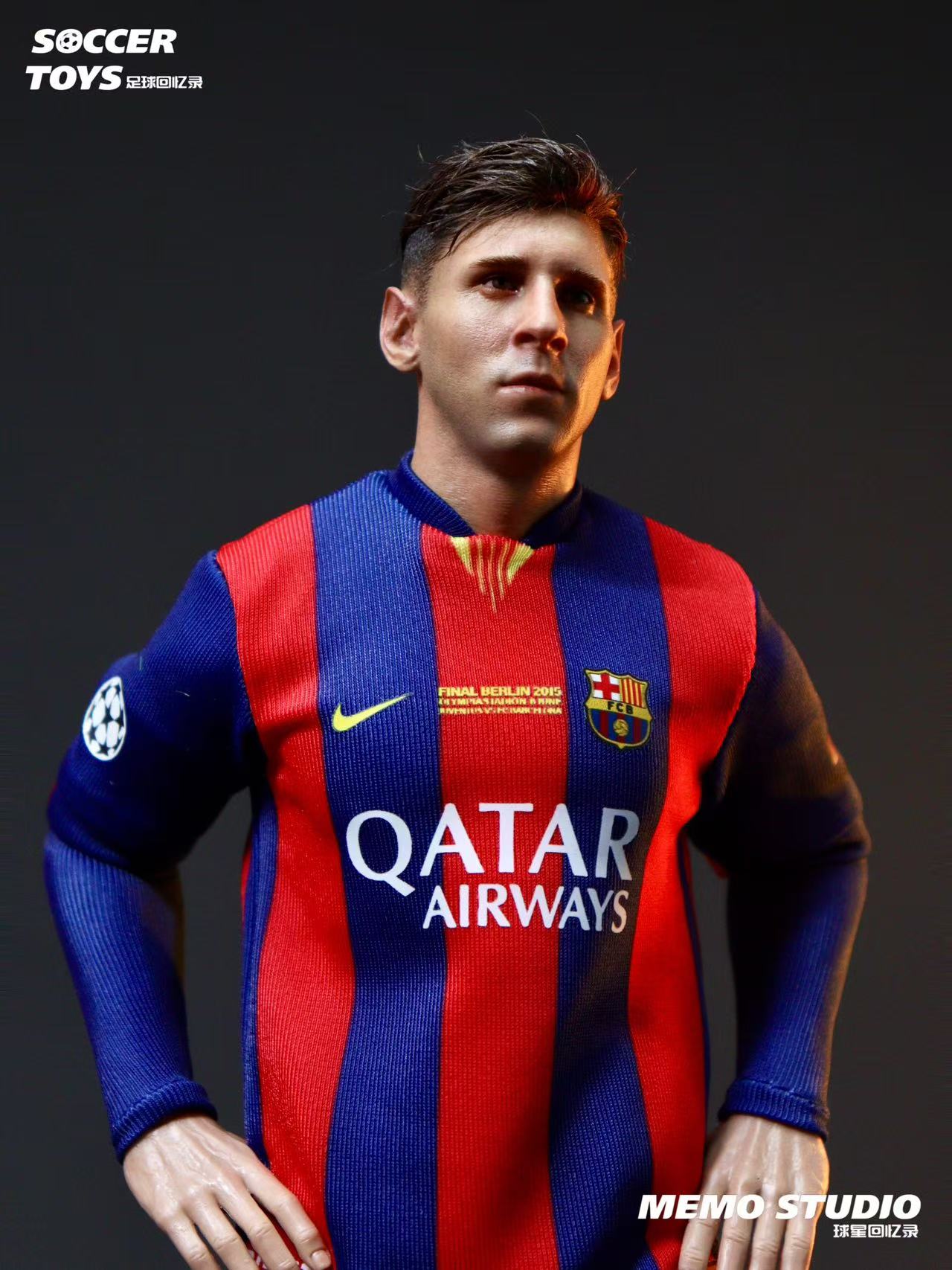 Memo Studio Soccer Memoir Series Custom 1/6 Lionel Messi FC Barcelona 14-15 Season Figure