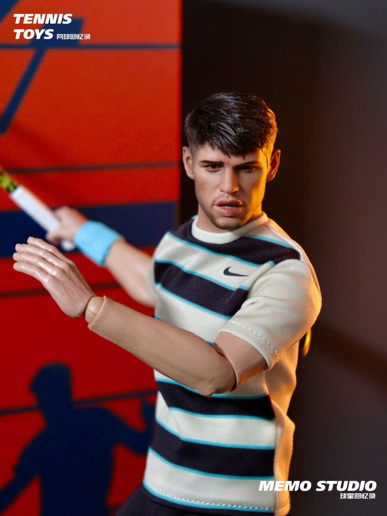 Memo studio1/6 Carlos Alcaraz Figure – 2025 Roland Garros Champion Edition