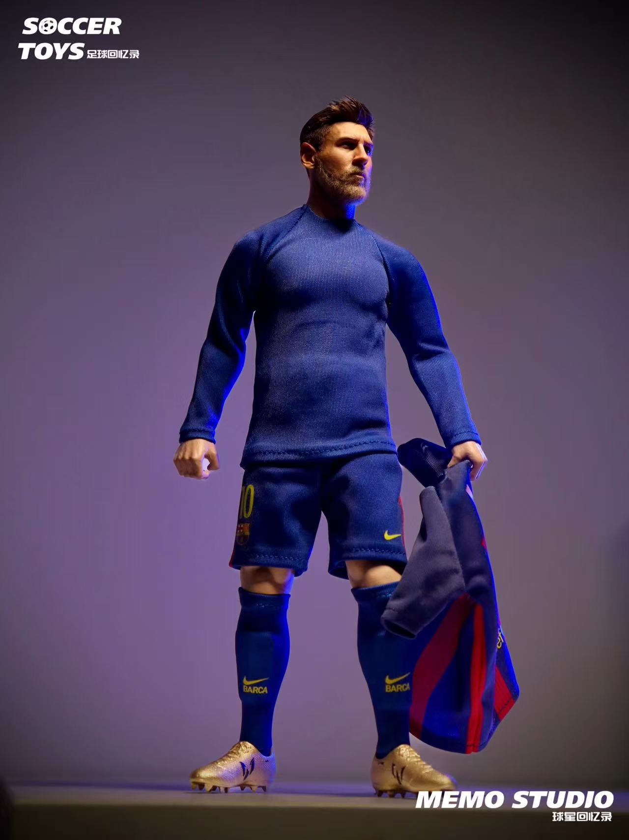 Memo Studio Soccer Memoir Custom 1/6 Lionel Messi FC Barcelona Figure
