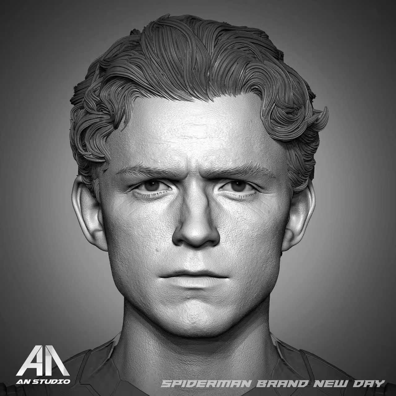 AN Studio 1/6 Peter Parker Head Sculpt – Pre-Order