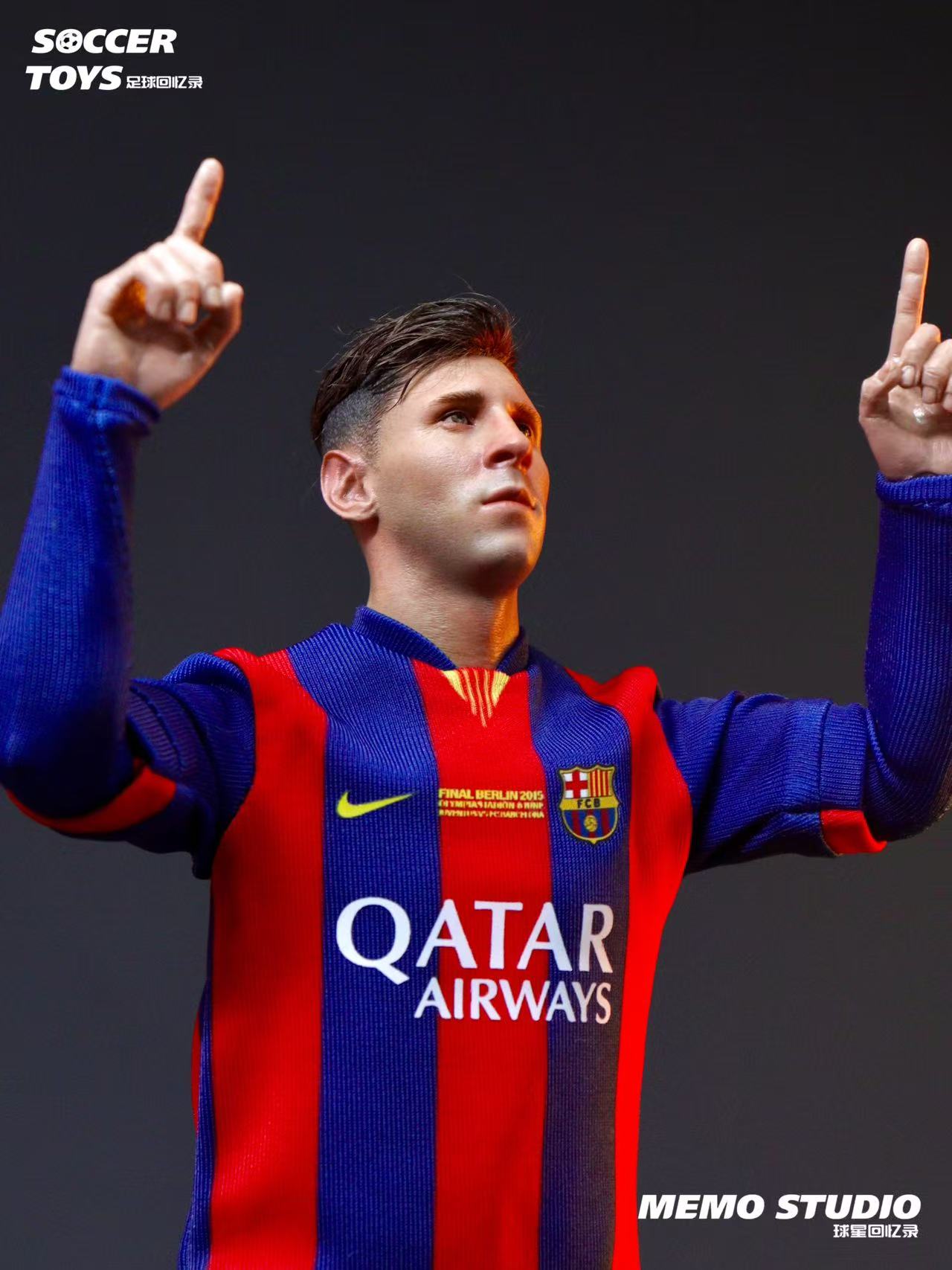 Memo Studio Soccer Memoir Series Custom 1/6 Lionel Messi FC Barcelona 14-15 Season Figure