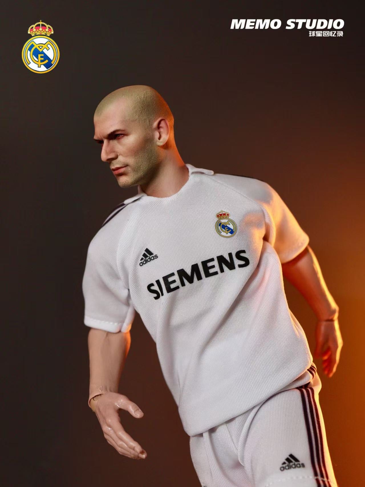 Memo Studio 1/6 Zinedine Zidane Action Figure – Real Madrid Edition