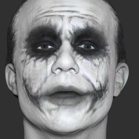 1/6 THE JOKER Unpainted Head Sculpt Pre-order