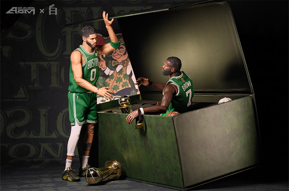 Aom 1/6 Twin Stars – Jayson Tatum & Jaylen Brown Championship Set