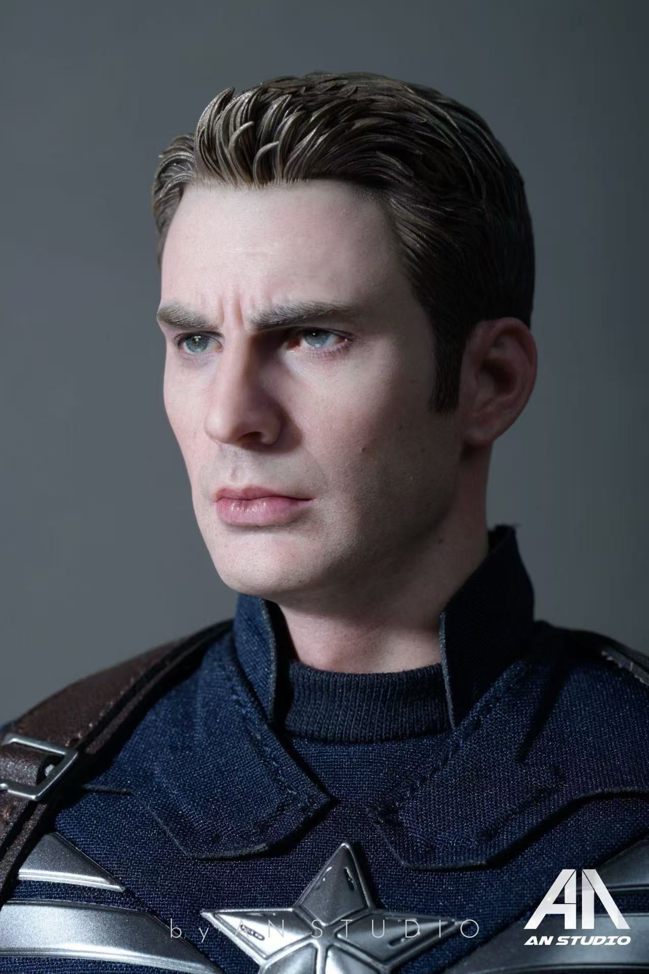 1/6 Scale Captain America – Head Sculpt (Chris Evans)