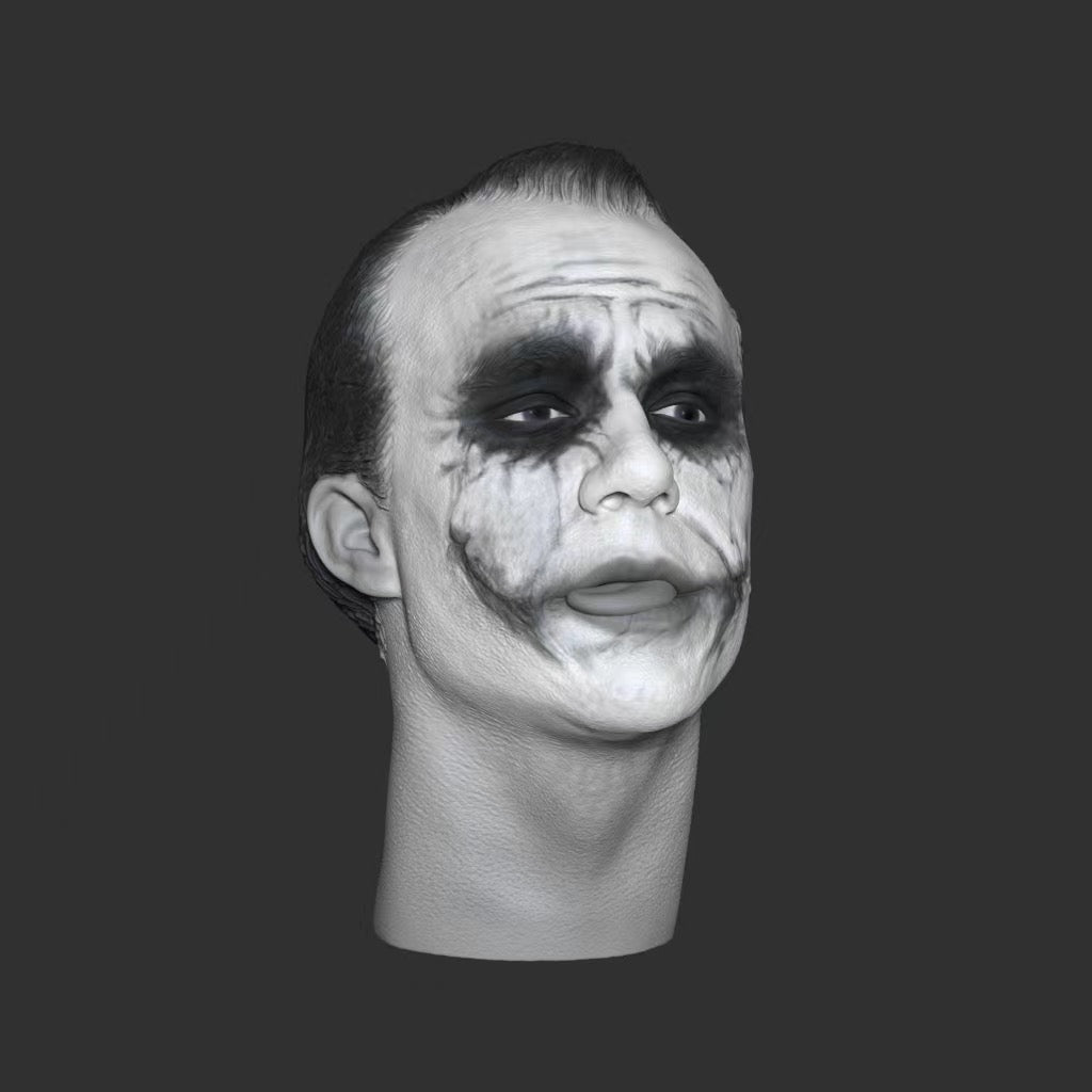 1/6 THE JOKER Unpainted Head Sculpt Pre-order