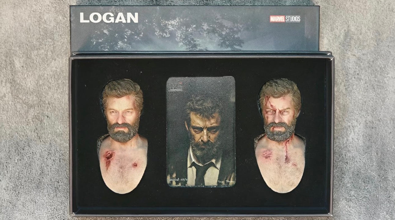 TOOPY Studio 1/6 Wolverine (Logan) Head Sculpt BUNDLE SET