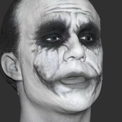 1/6 THE JOKER Unpainted Head Sculpt Pre-order