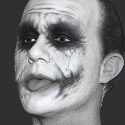 1/6 THE JOKER Unpainted Head Sculpt Pre-order