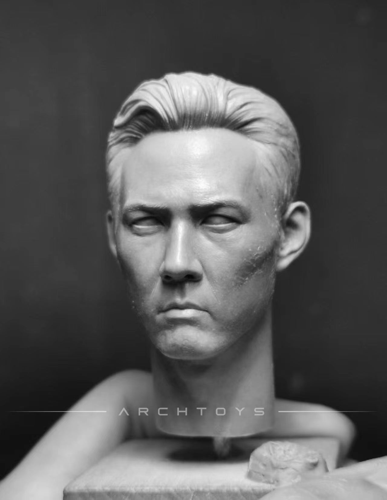 Archtoy 1/6 Lee Jung-jae – Lee Ja-sung unpainted head sculpt（New World 2013）