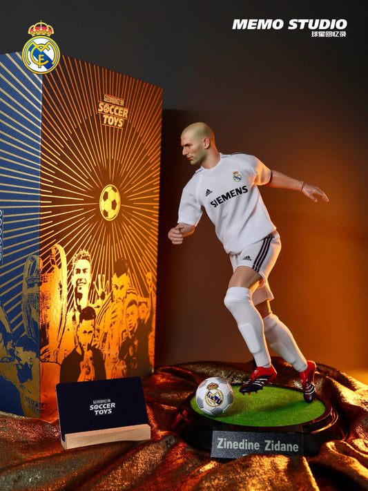 Memo Studio 1/6 Zinedine Zidane Action Figure – Real Madrid Edition