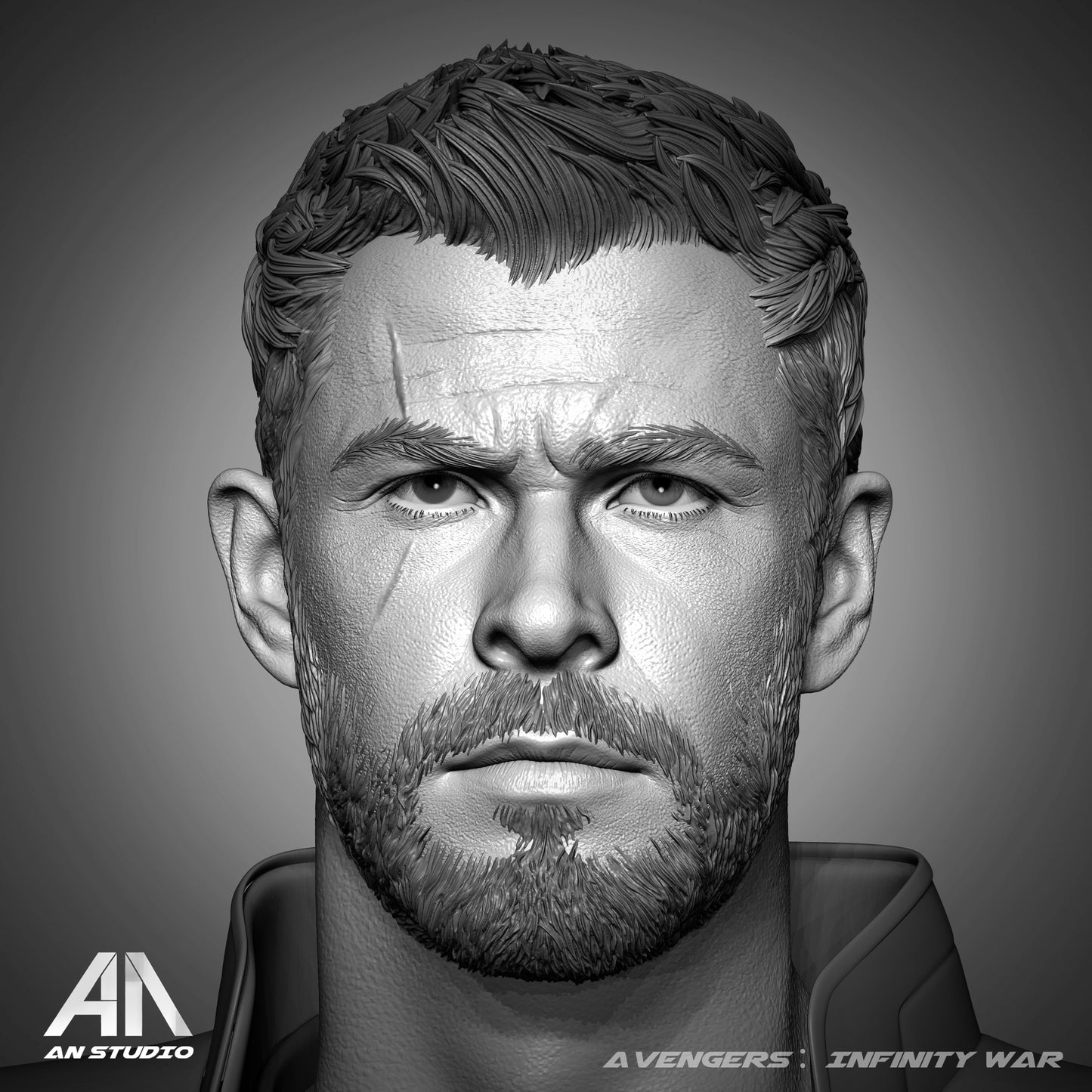AN Studio 1/6 Thor Head Sculpt – Now Open for Pre-Order!