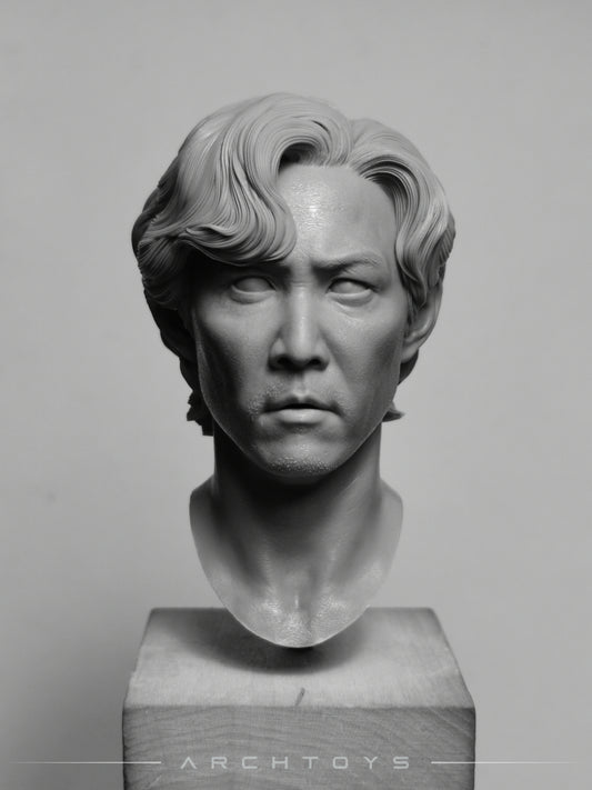 Archtoy 1/6 Seong Gi-hun (성기훈) unpainted Head sculpt from "Squid Game (2021)