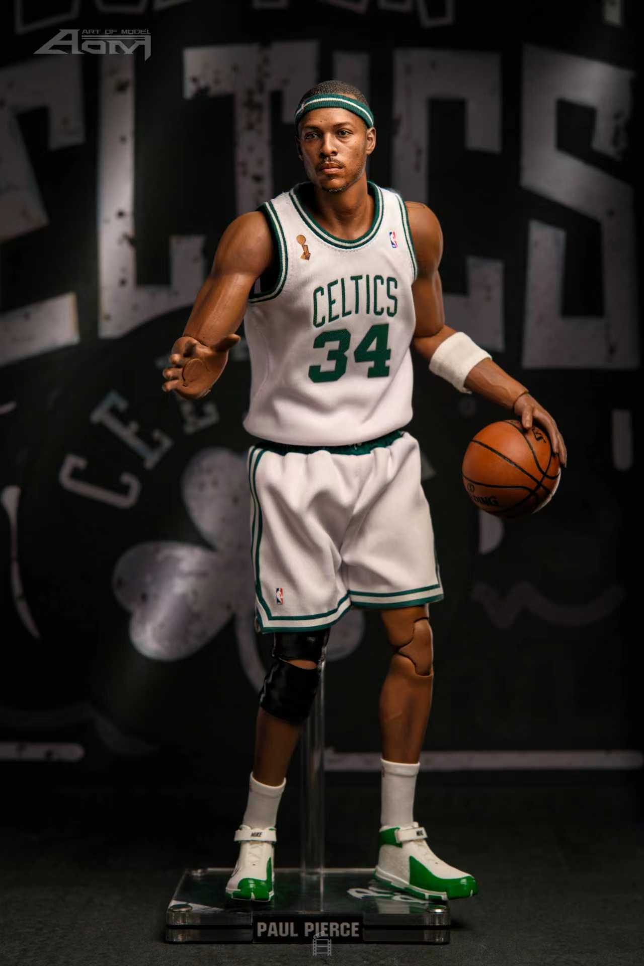 AOM 1/6 Boston Big Three — Paul Pierce 2008 Championship Set