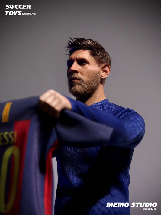 Memo Studio Soccer  Memoir Custom 1/6 Lionel Messi FC Barcelona Figure