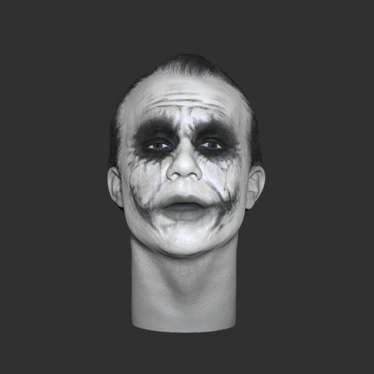 1/6 THE JOKER Unpainted Head Sculpt Pre-order