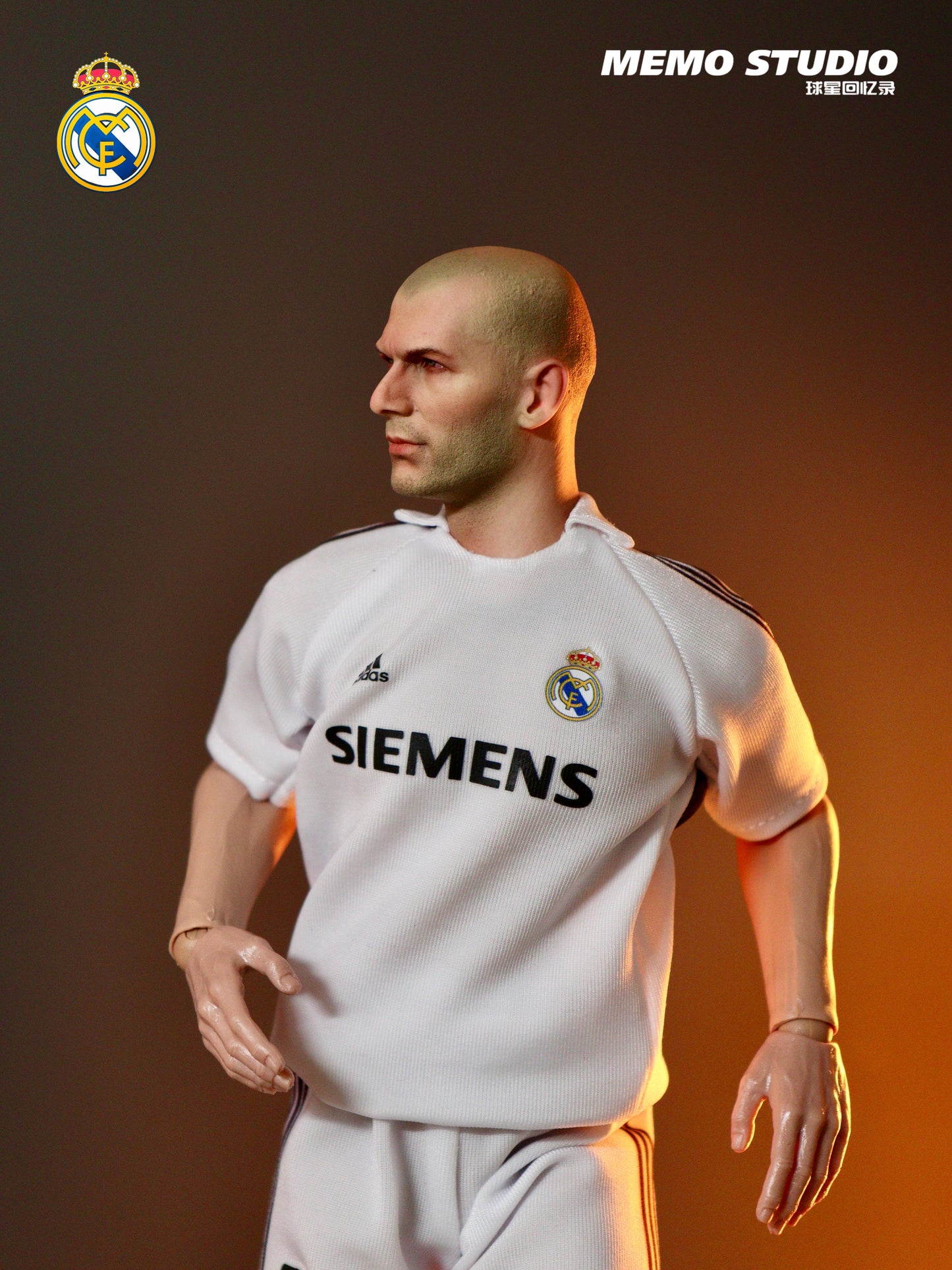 Memo Studio 1/6 Zinedine Zidane Action Figure – Real Madrid Edition