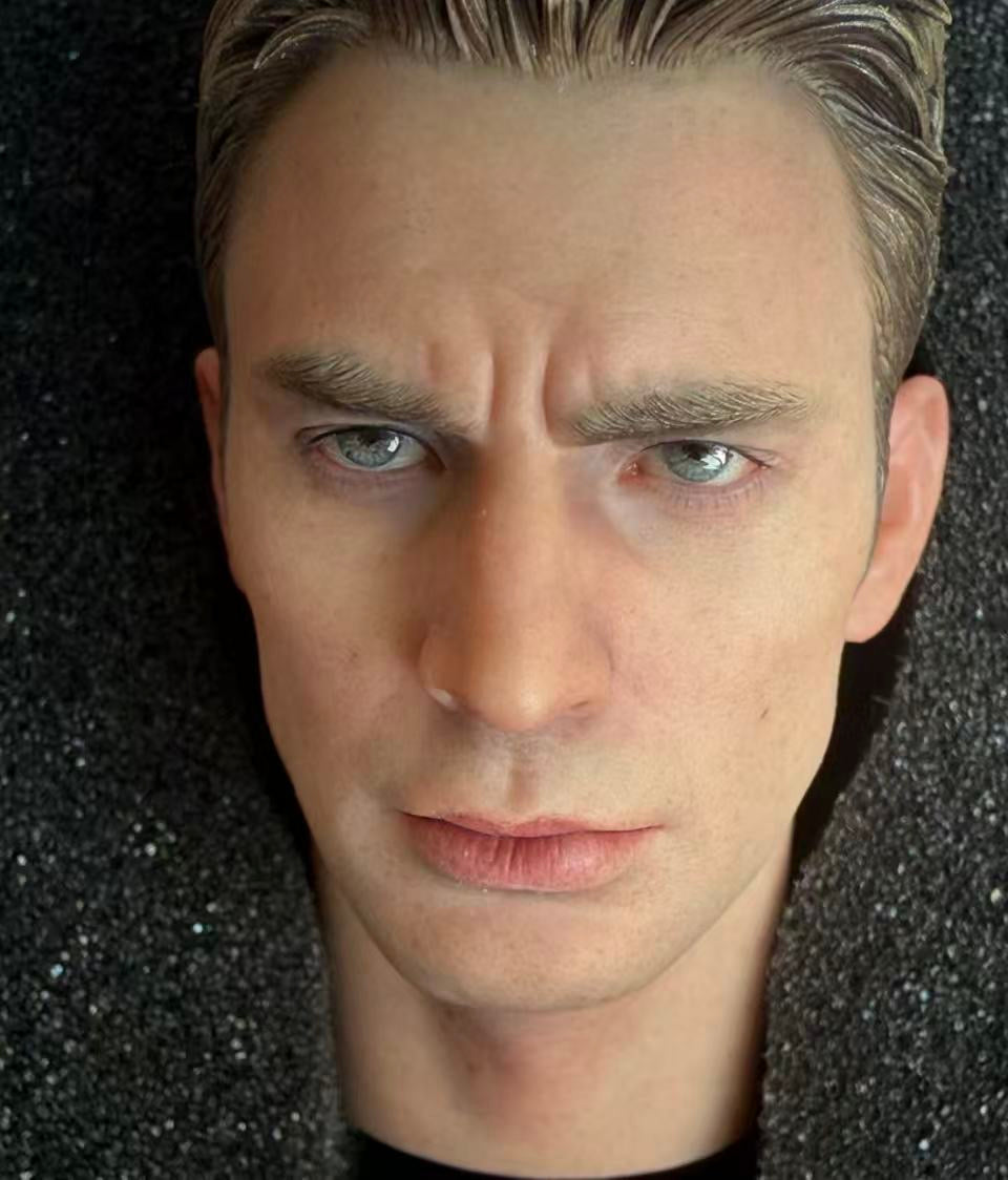 1/6 Scale Captain America – Head Sculpt (Chris Evans)