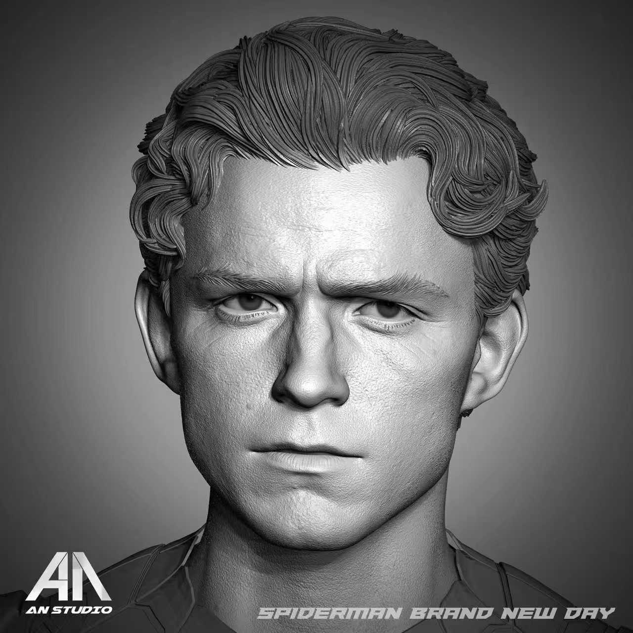 AN Studio 1/6 Peter Parker Head Sculpt – Pre-Order