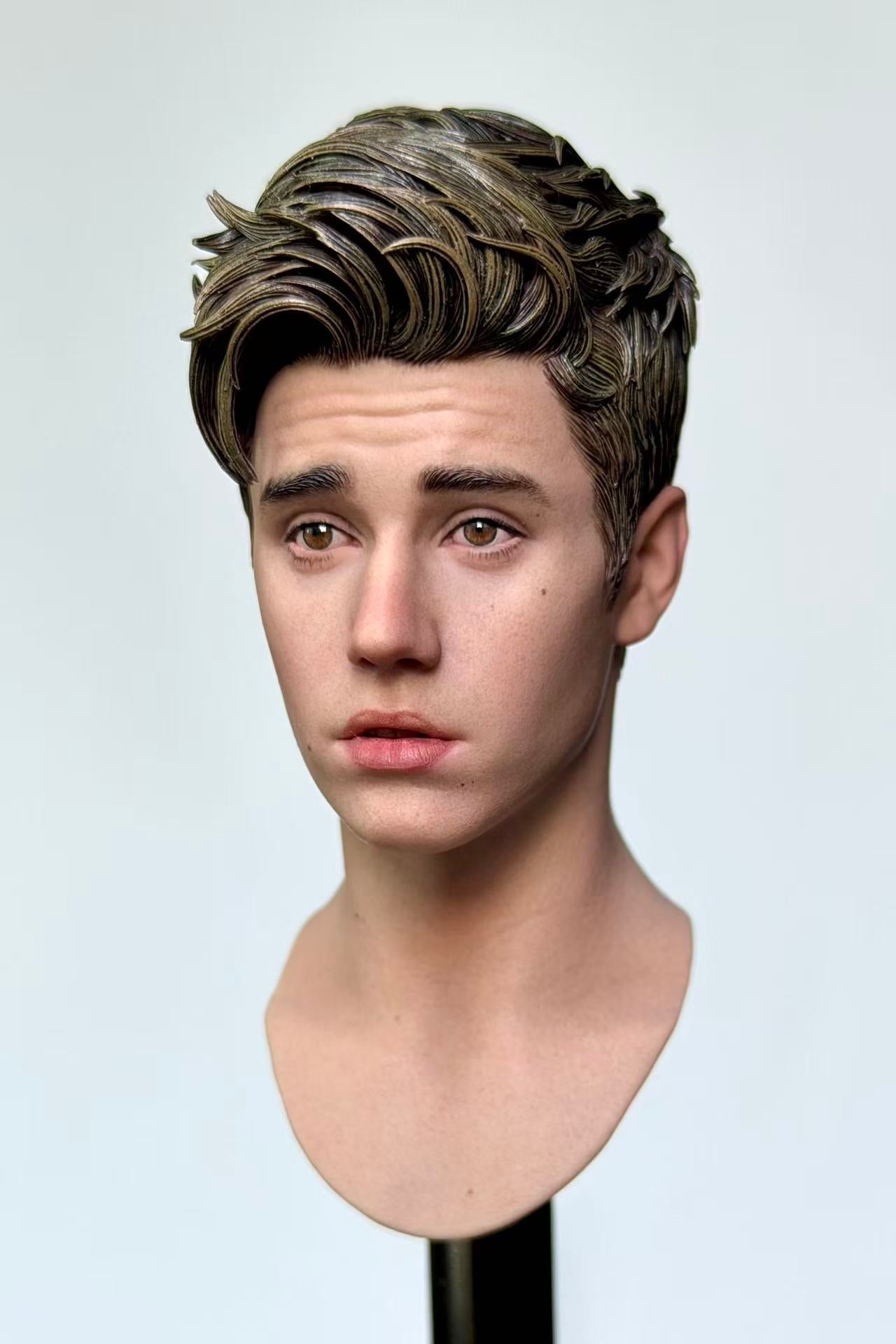 YKS Studio 1/6 Justin Bieber Head Sculpt – 2012–2013 Edition