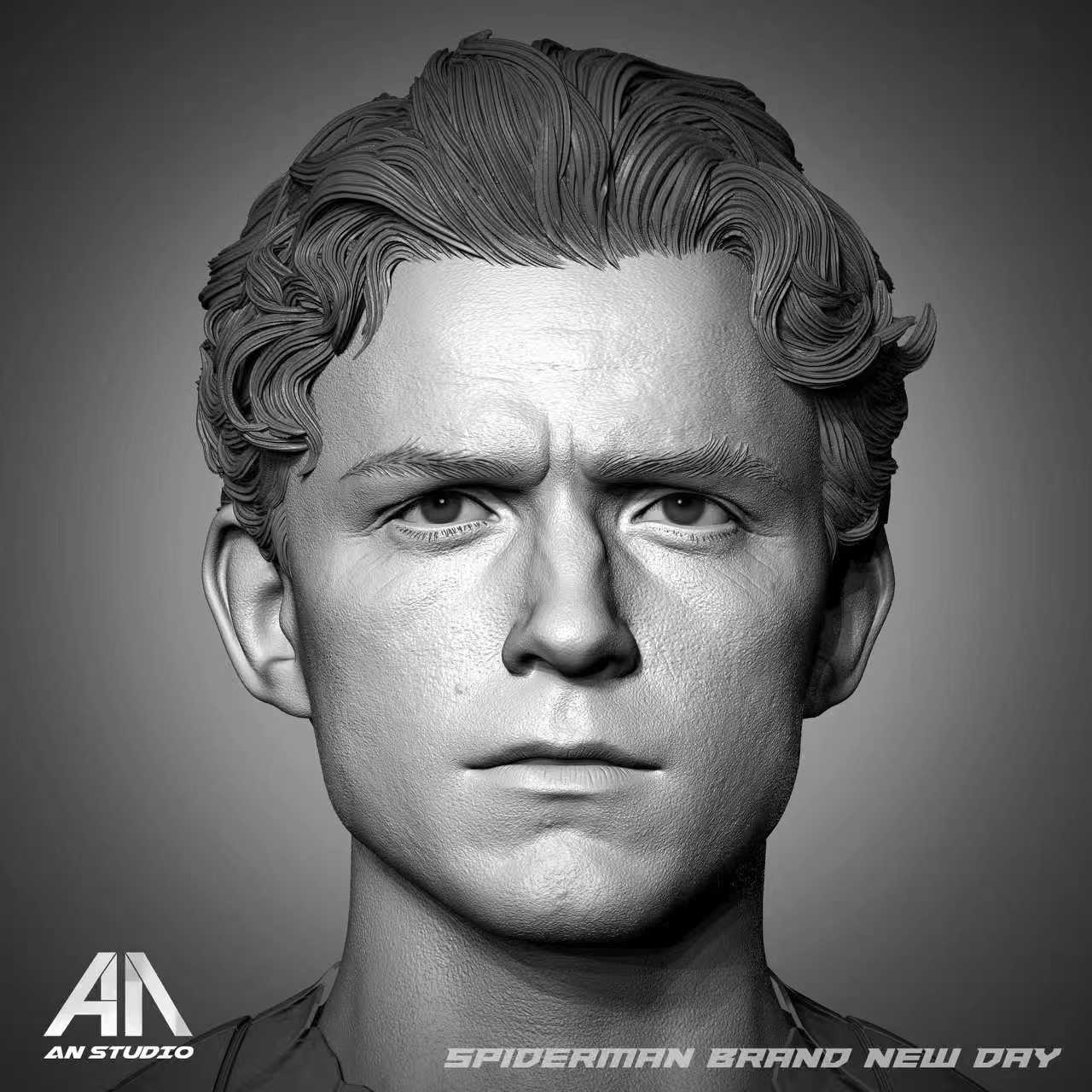 AN Studio 1/6 Peter Parker Head Sculpt – Pre-Order