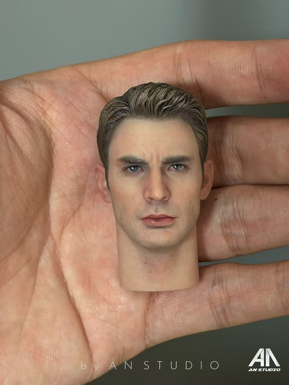 1/6 Scale Captain America – Head Sculpt (Chris Evans)