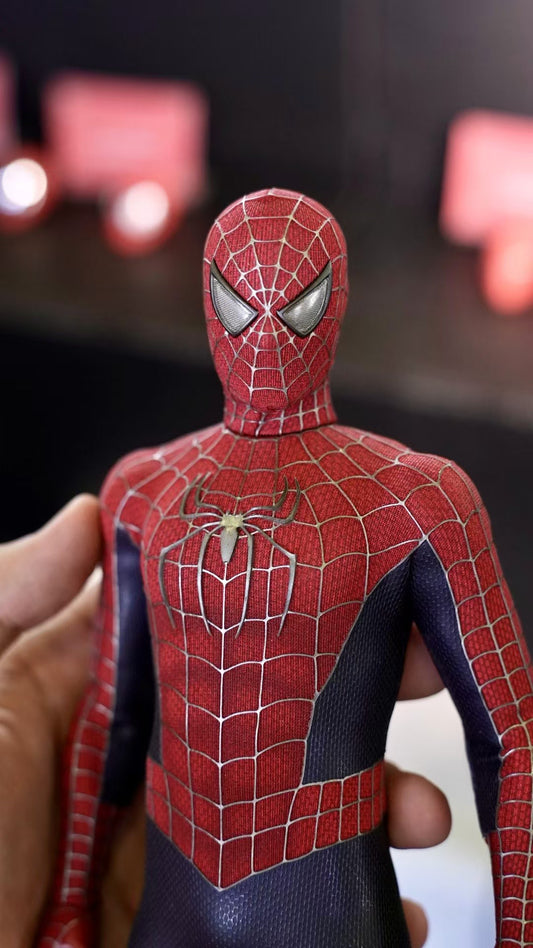 Toystay 1/6 Toby Spider-Man Raimi Trilogy Version Replacement Mask Head Sculpt (2nd Run)