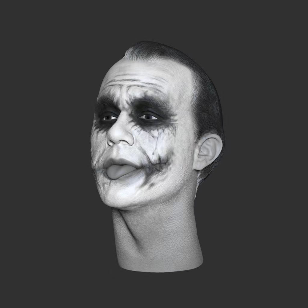 1/6 THE JOKER Unpainted Head Sculpt Pre-order