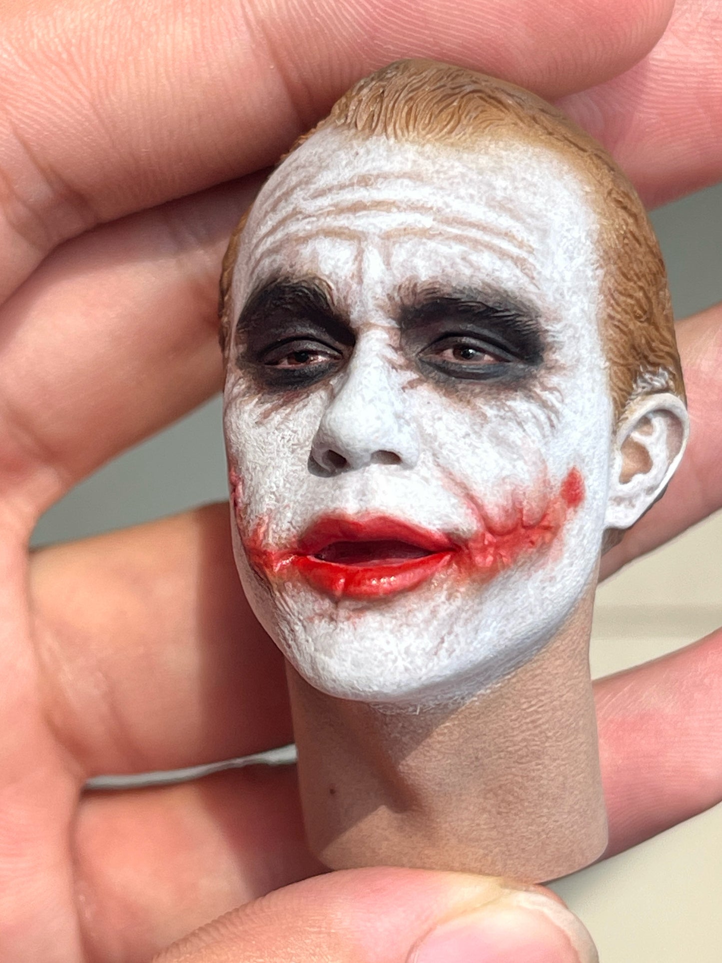 1/6 THE JOKER Unpainted Head Sculpt Pre-order