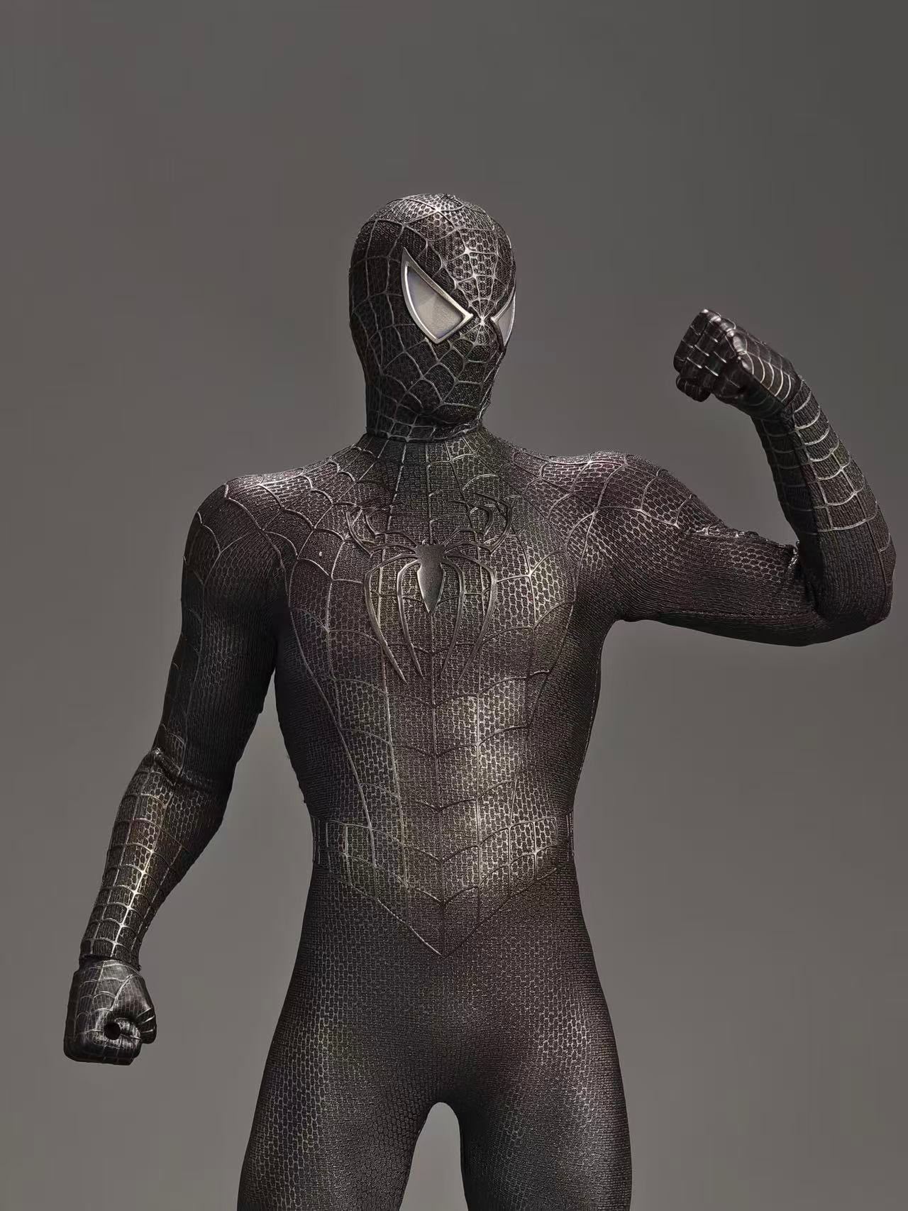 Spider-Man (Black Suit) MMS727 / MMS728 – Body Modification