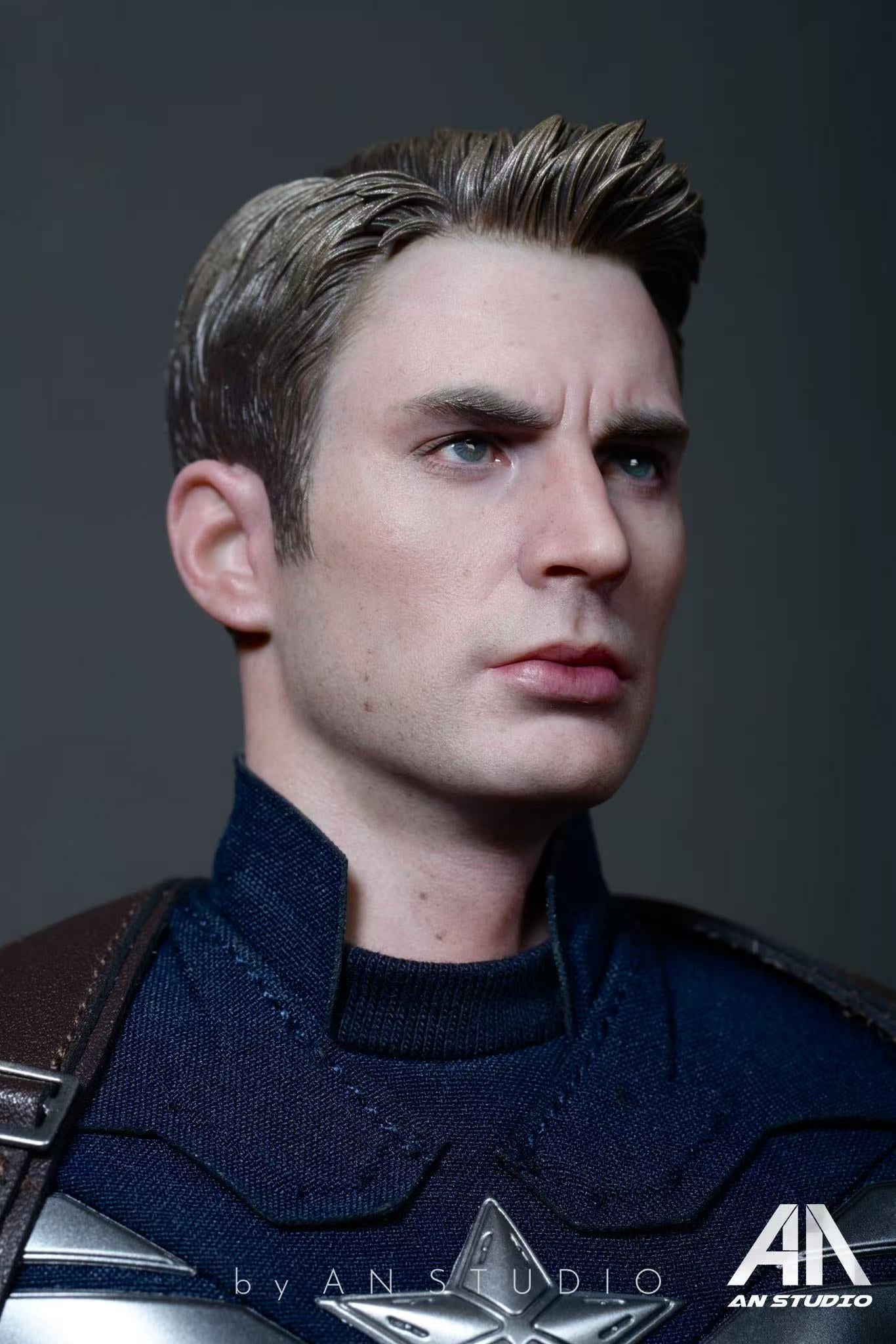 1/6 Scale Captain America – Head Sculpt (Chris Evans)